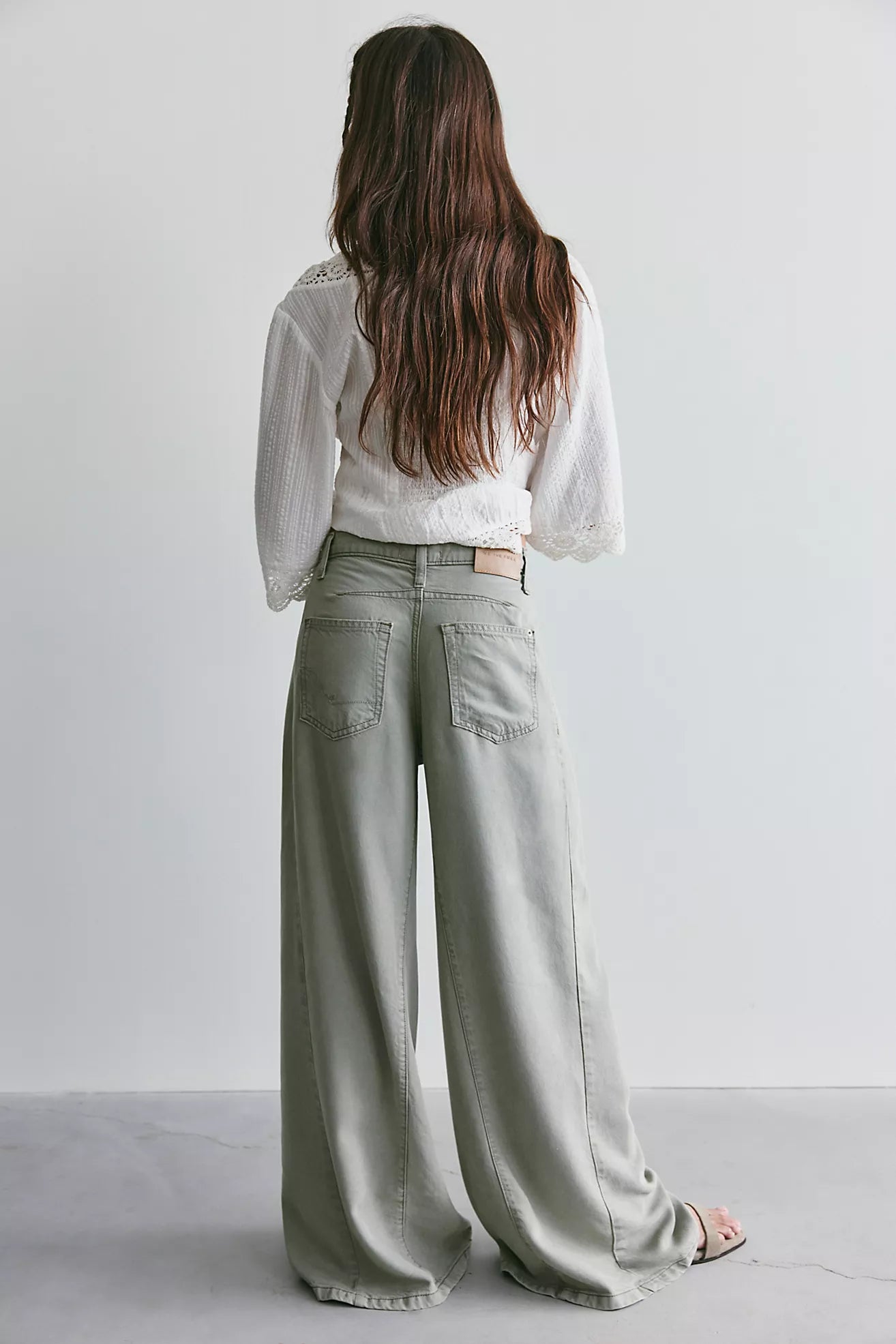 Haven Twisted Wide Leg Jean