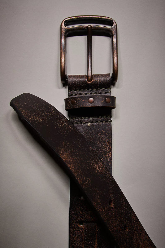 WTF Dallas Distressed Belt