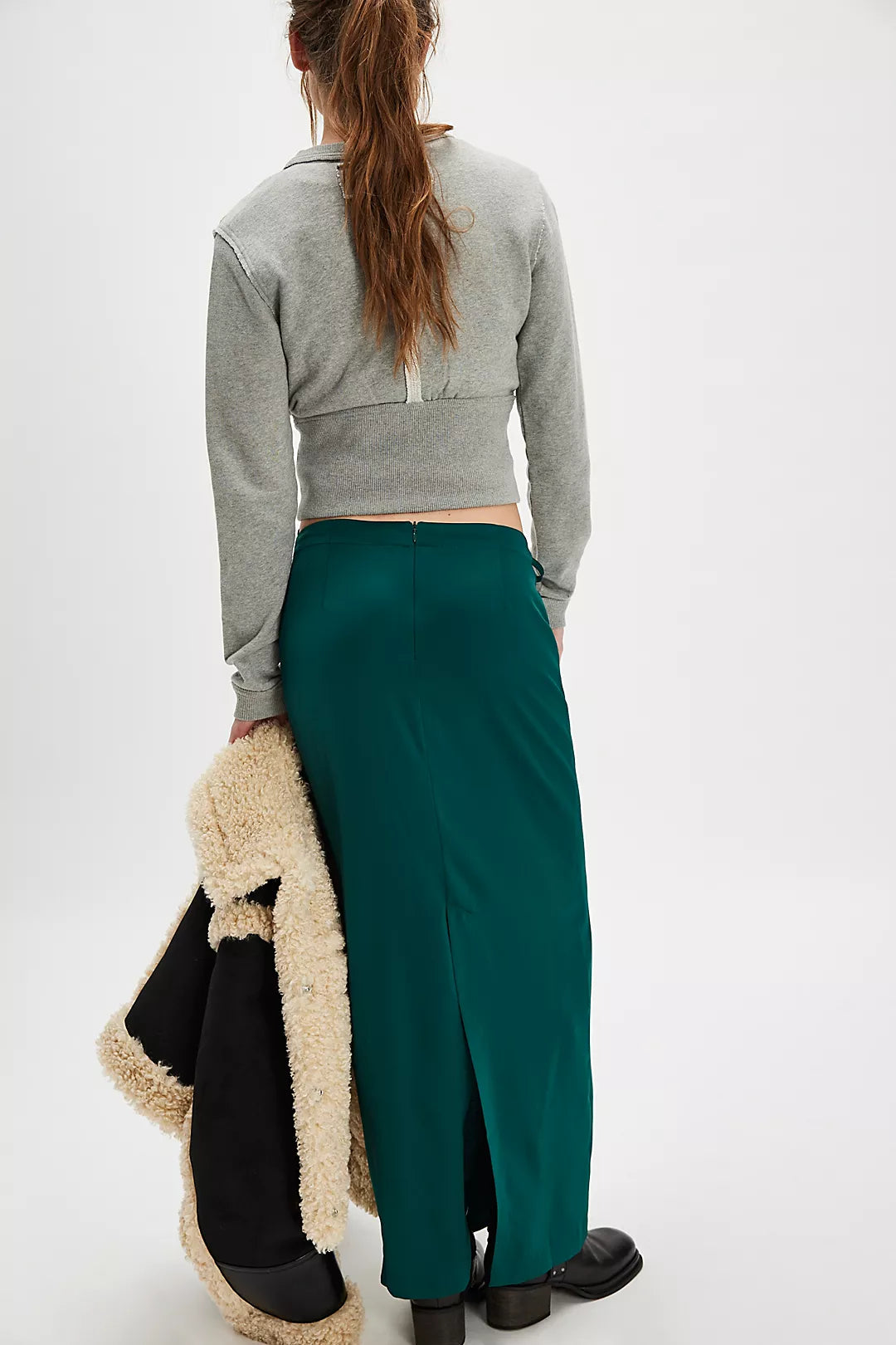 Rosetto Column Skirt - Sea Moss