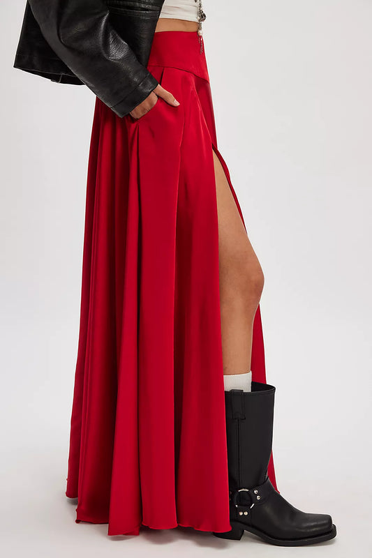 Chilco Maxi Skirt - Salsa