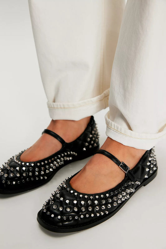Mirrorball Studded Mary Janes