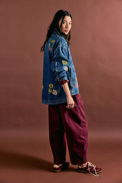 Madison City Embroidered Jacket - Cowboy Romance