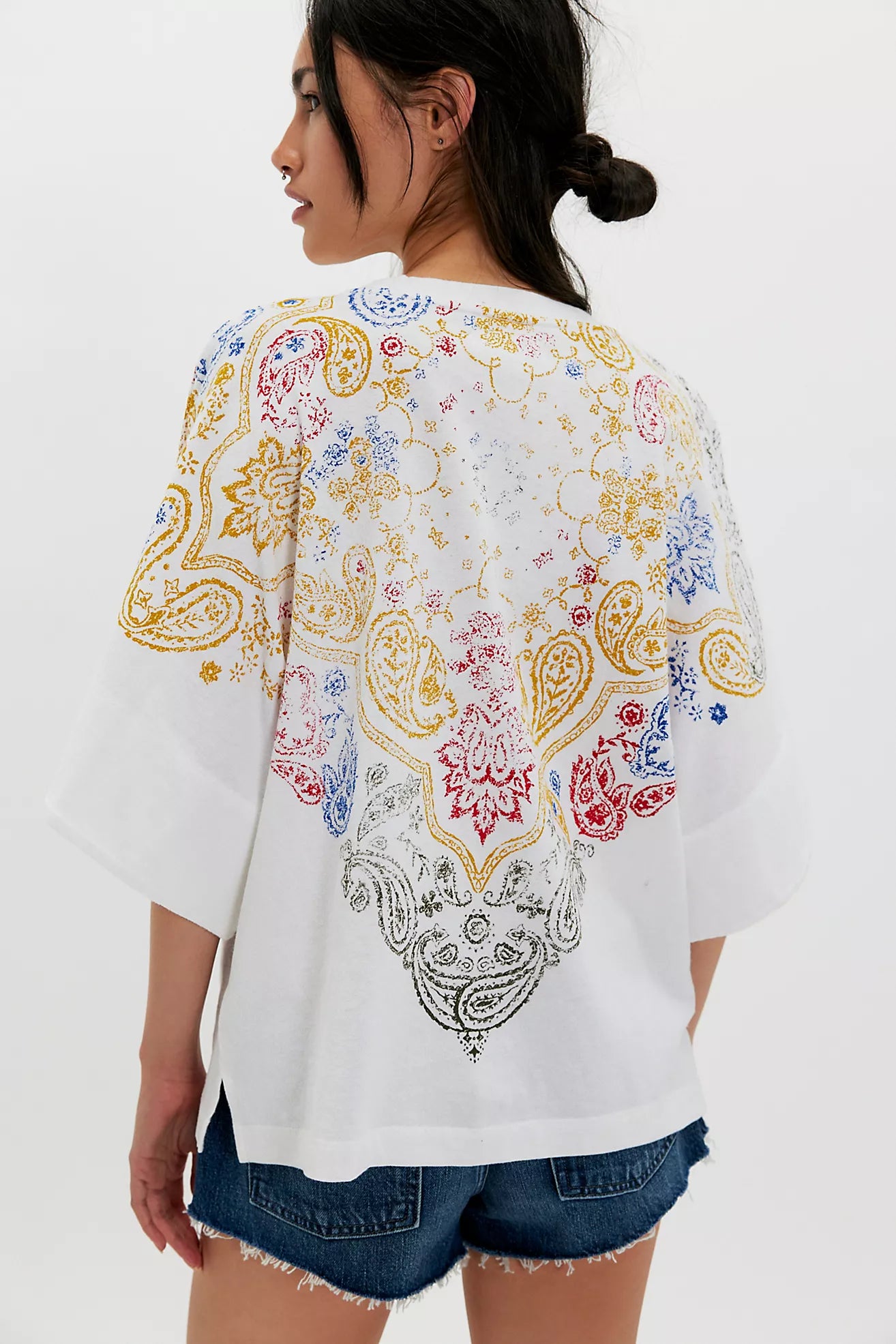 Heirloom Printed Tee - Ivory Combo