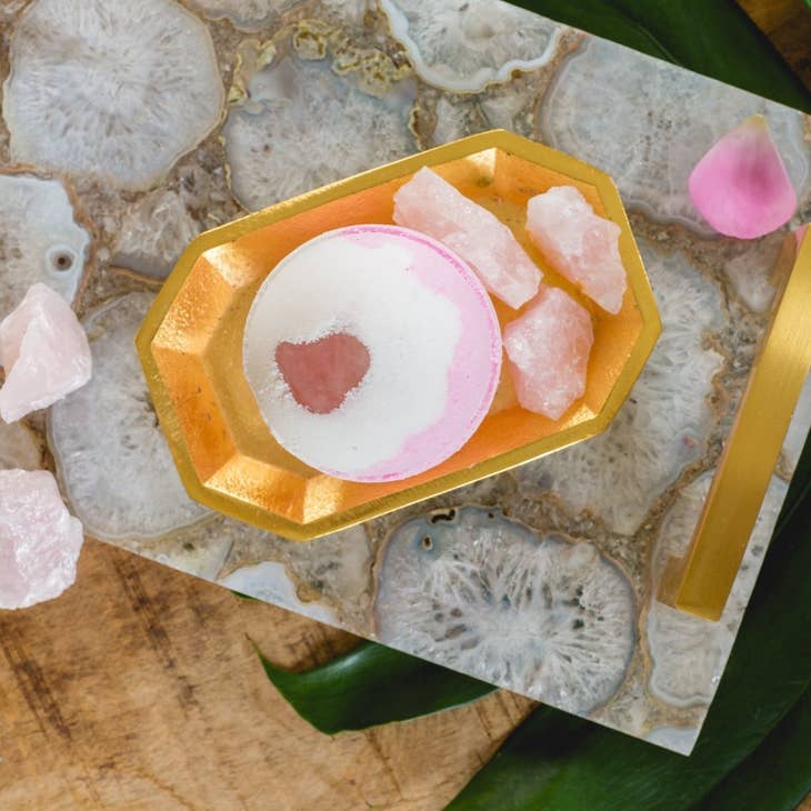 Rose Quartz Bath Bomb - La De Da