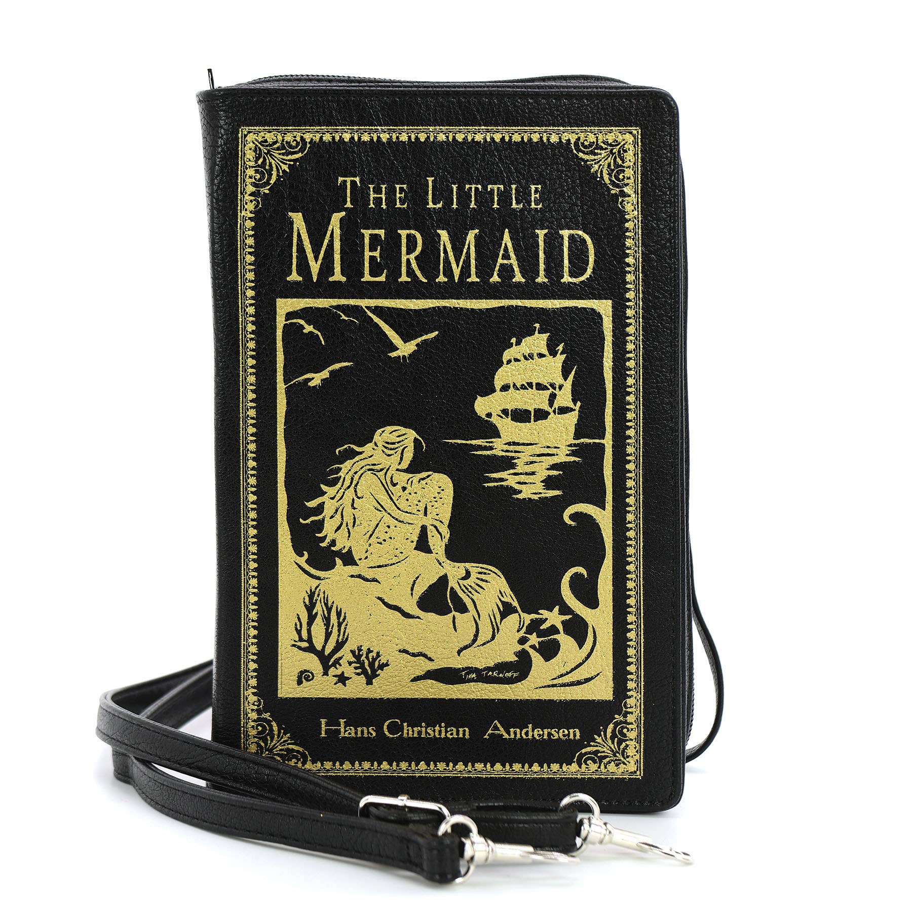 The Little Mermaid Book Clutch/Crossbody - La De Da