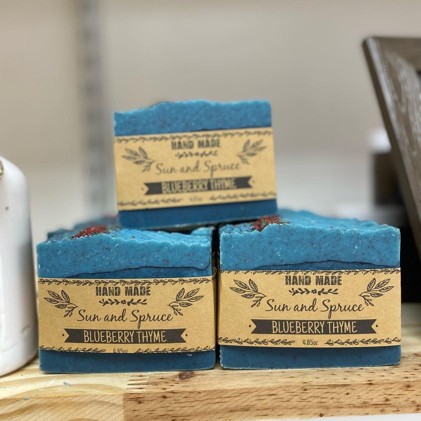 Blueberry Thyme Bar Soap - La De Da