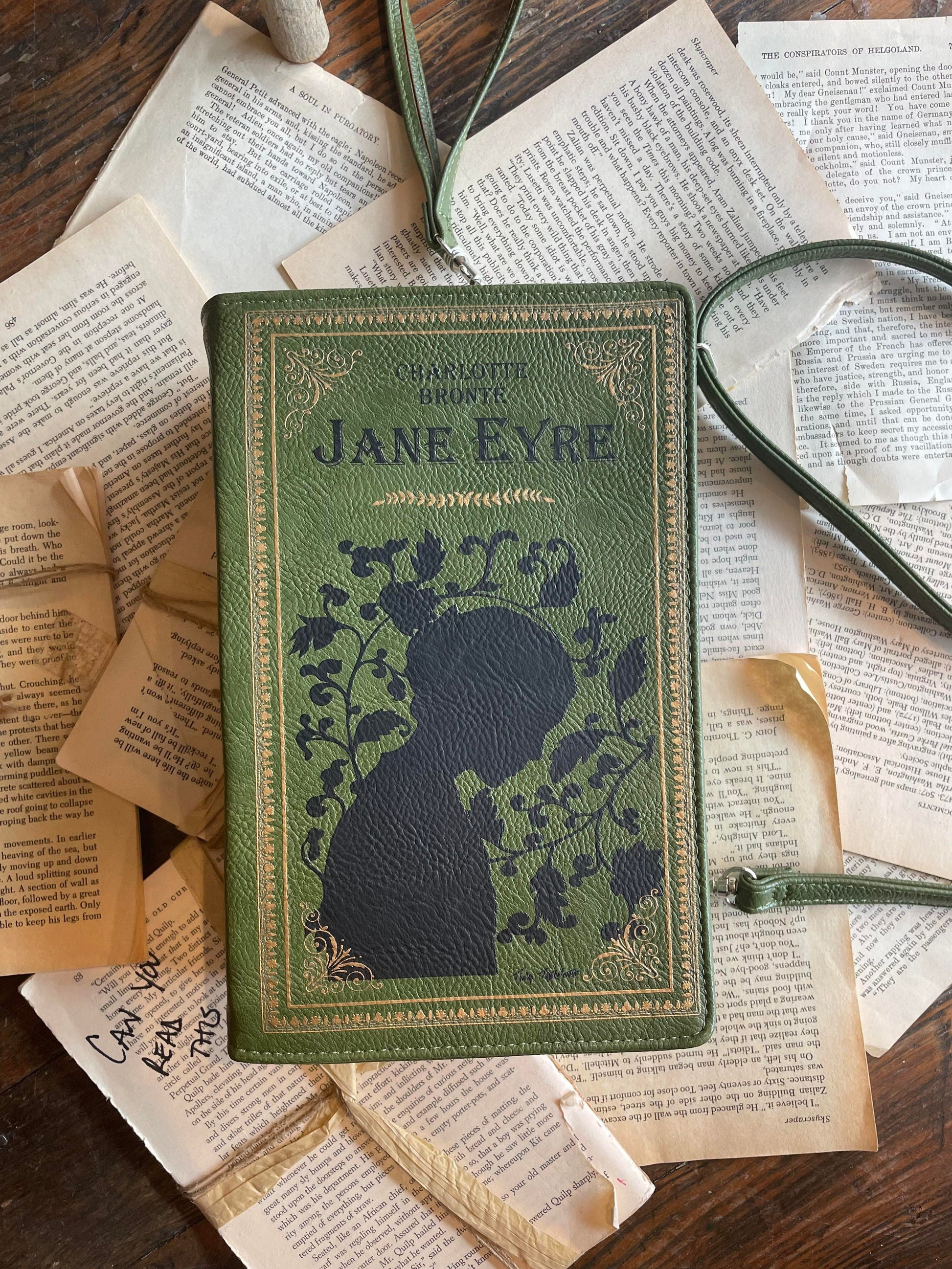 Jane Eyre Book Clutch/Crossbody - La De Da
