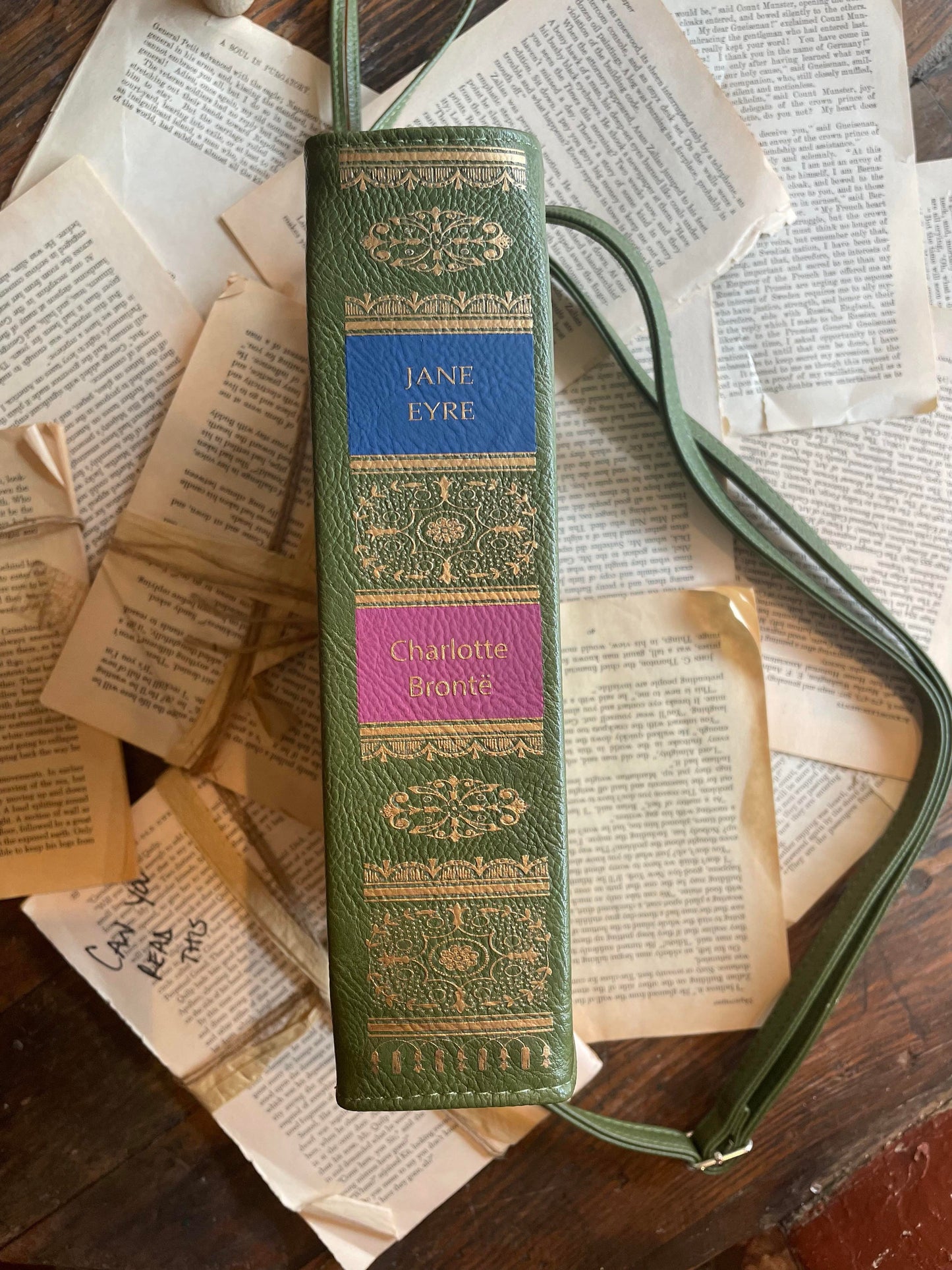 Jane Eyre Book Clutch/Crossbody - La De Da