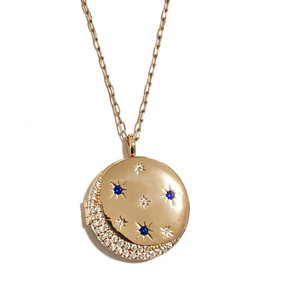 The Celestial Locket Necklace