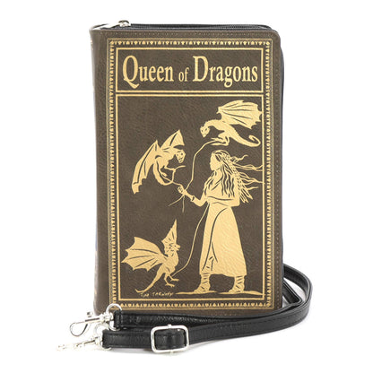 Queen of Dragons Book Clutch/Crossbody - La De Da