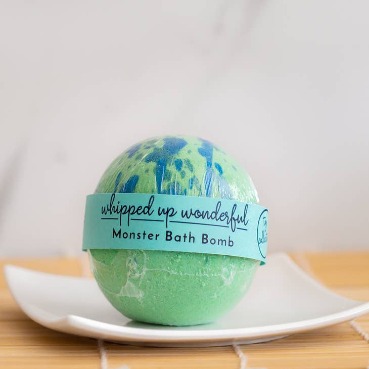 Monster Bath Bomb - Hidden Treasure Toy Bath Bomb - La De Da