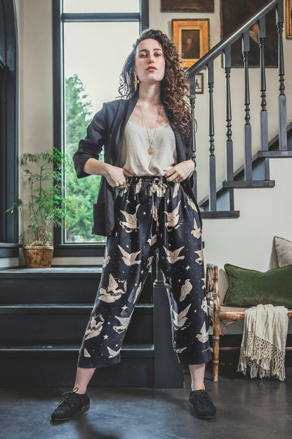 Stardust Luxury Silk & Bamboo Artist Pant - La De Da