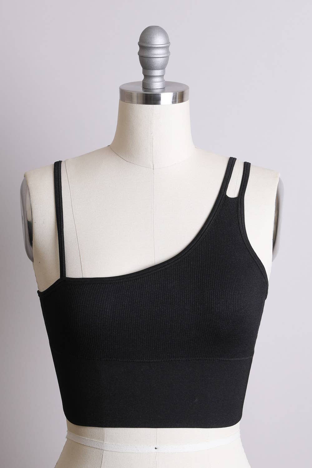 Asymmetric Shoulder Brami Top - La De Da