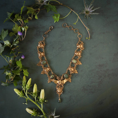 Cicada Queen Collar Necklace - La De Da