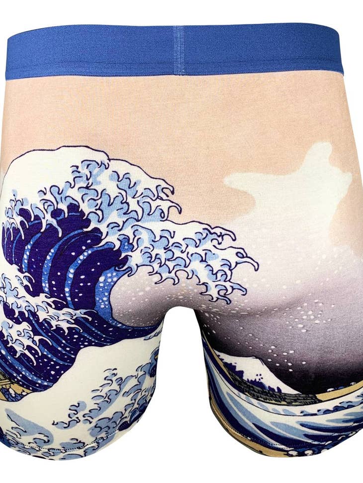 Men's The Great Wave Off Kanagawa Underwear - La De Da