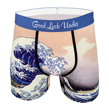 Men's The Great Wave Off Kanagawa Underwear - La De Da