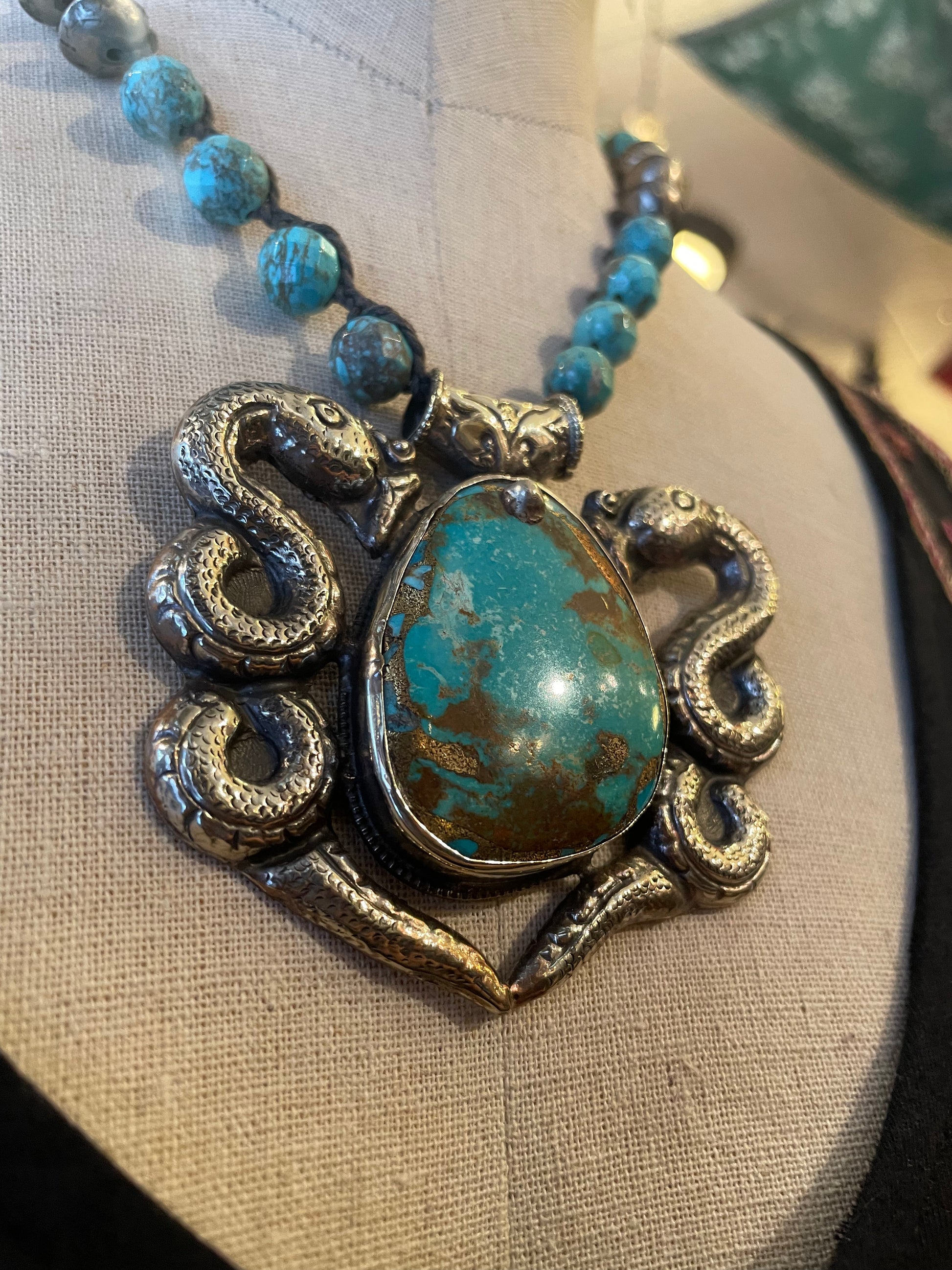 Turquoise Serpents OOAK - La De Da